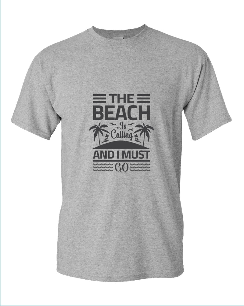 The beach is calling and i must go t-shirt, summer t-shirt, beach party t-shirt - Fivestartees