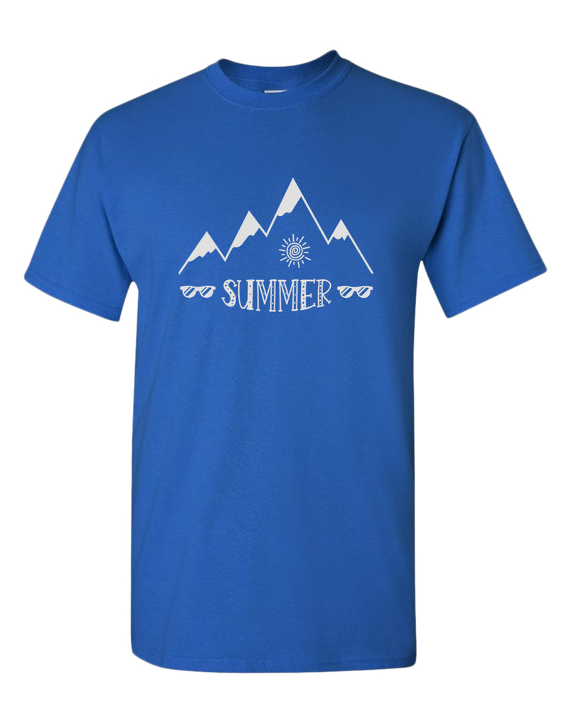 Summer, sun and sunglasses t-shirt, summer t-shirt, beach party t-shirt - Fivestartees