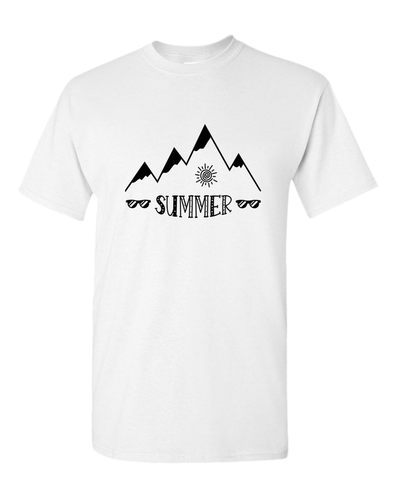 Summer, sun and sunglasses t-shirt, summer t-shirt, beach party t-shirt - Fivestartees