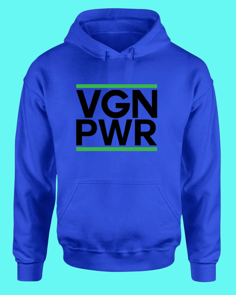Vegan Power Hoodie, Vegetarian Hoodie - Fivestartees