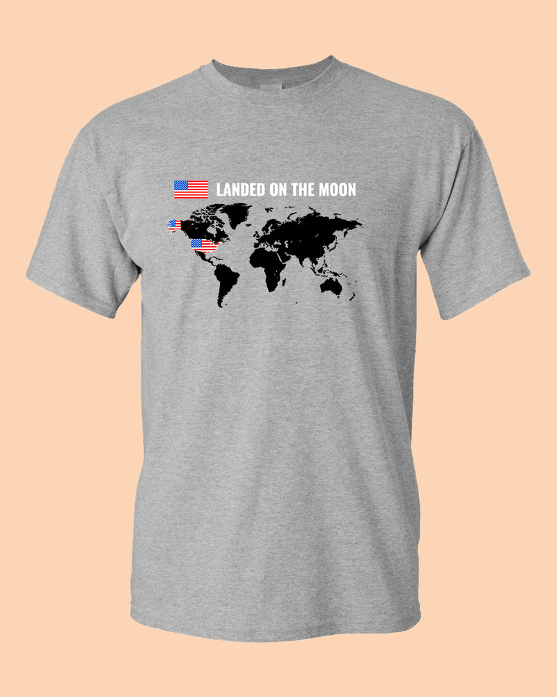 Landed on the Moon T-shirt USA T-shirt - Fivestartees