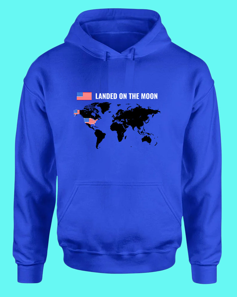 Landed on the Moon hoodie USA hoodie - Fivestartees
