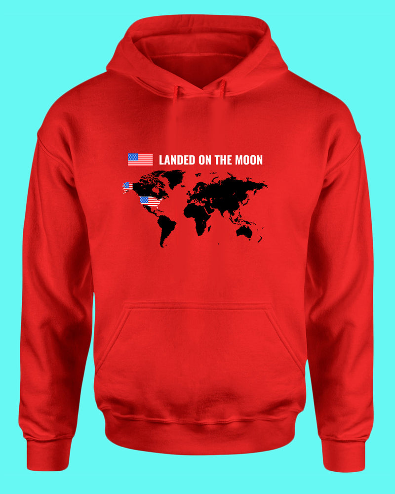 Landed on the Moon hoodie USA hoodie - Fivestartees