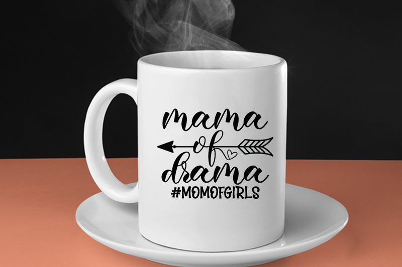 Mama of drama Coffee Mug, mom of girls Coffee Mugs - Fivestartees