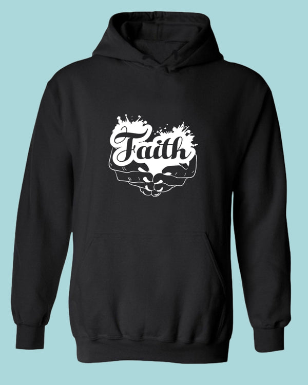 Faith In Jesus hand Hoodie - Fivestartees