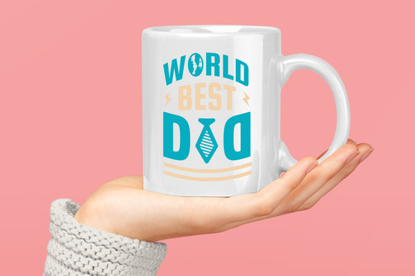 World best dad Coffee Mug, dad tie Coffee Mug - Fivestartees