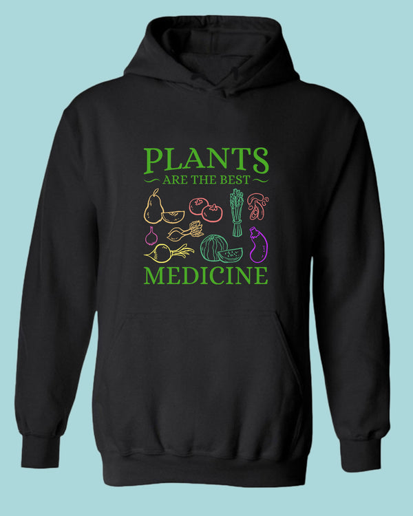 Planet Are The Best Medicine Hoodie, vegetarian Hoodie - Fivestartees