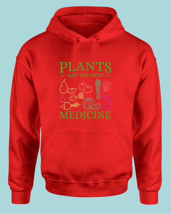 Planet Are The Best Medicine Hoodie, vegetarian Hoodie - Fivestartees