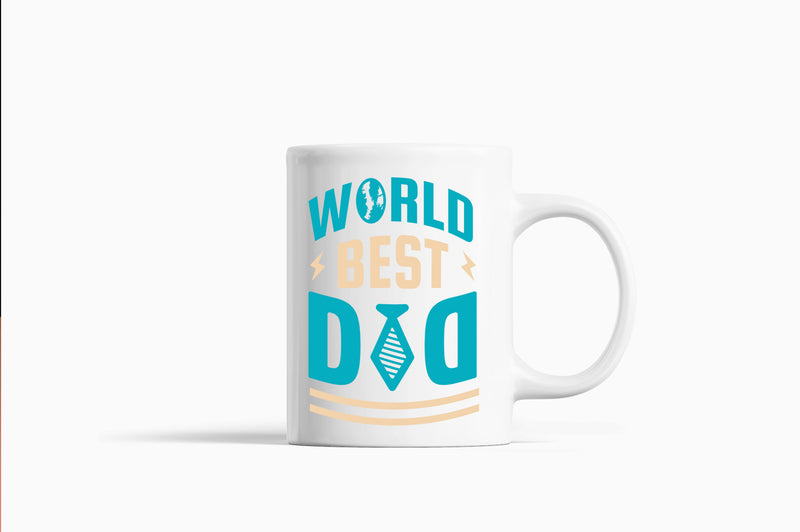 World best dad Coffee Mug, dad tie Coffee Mug - Fivestartees