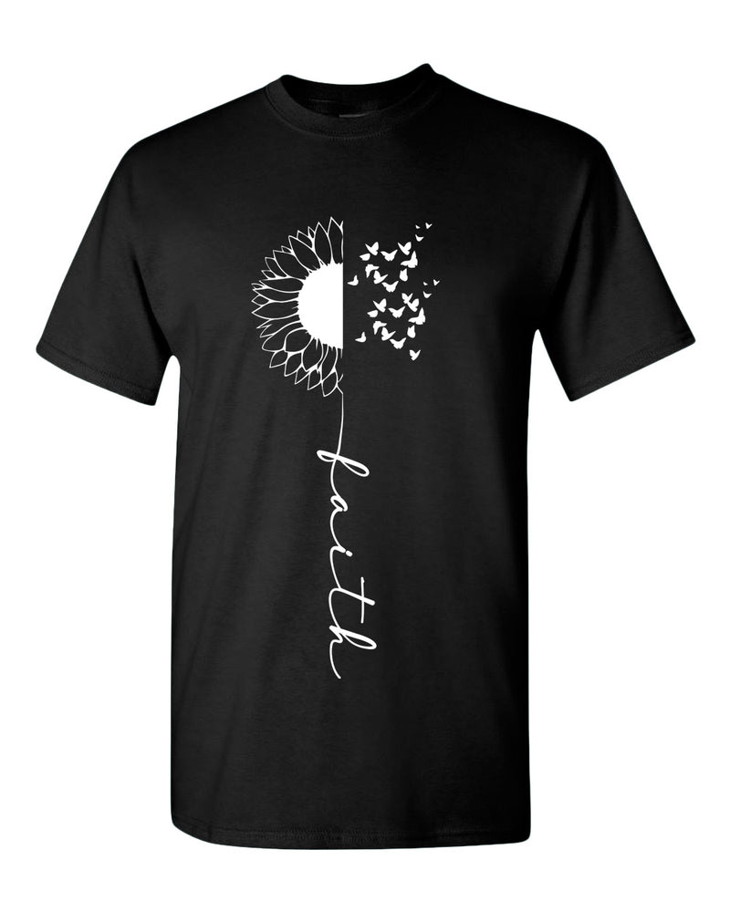 Faith Sunflower T-shirt - Fivestartees