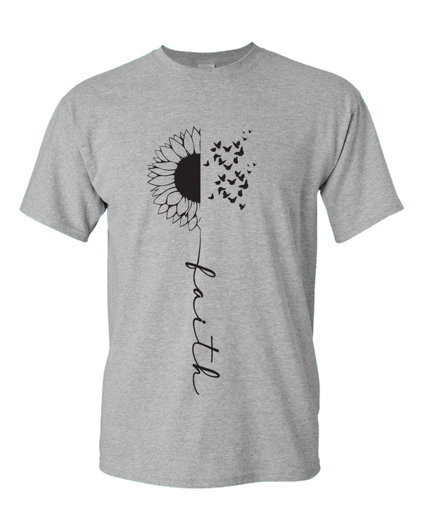 Faith Sunflower T-shirt - Fivestartees