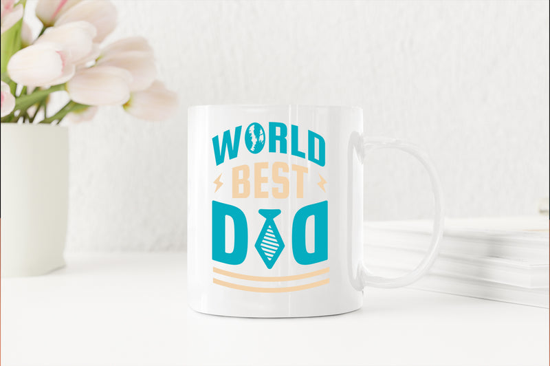 World best dad Coffee Mug, dad tie Coffee Mug - Fivestartees