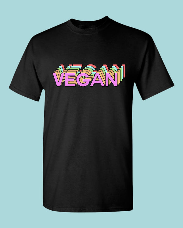 Vegan logo Shirt, vegetarian t-shirt - Fivestartees