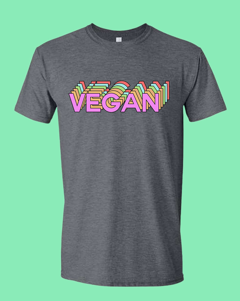 Vegan logo Shirt, vegetarian t-shirt - Fivestartees
