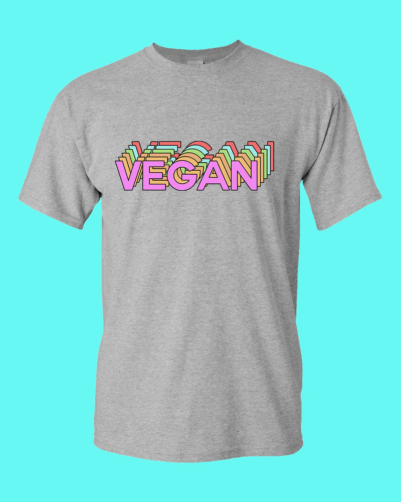 Vegan logo Shirt, vegetarian t-shirt - Fivestartees