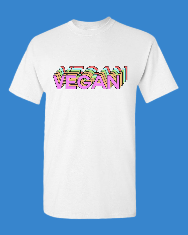 Vegan logo Shirt, vegetarian t-shirt - Fivestartees