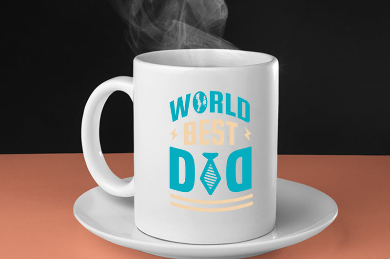 World best dad Coffee Mug, dad tie Coffee Mug - Fivestartees