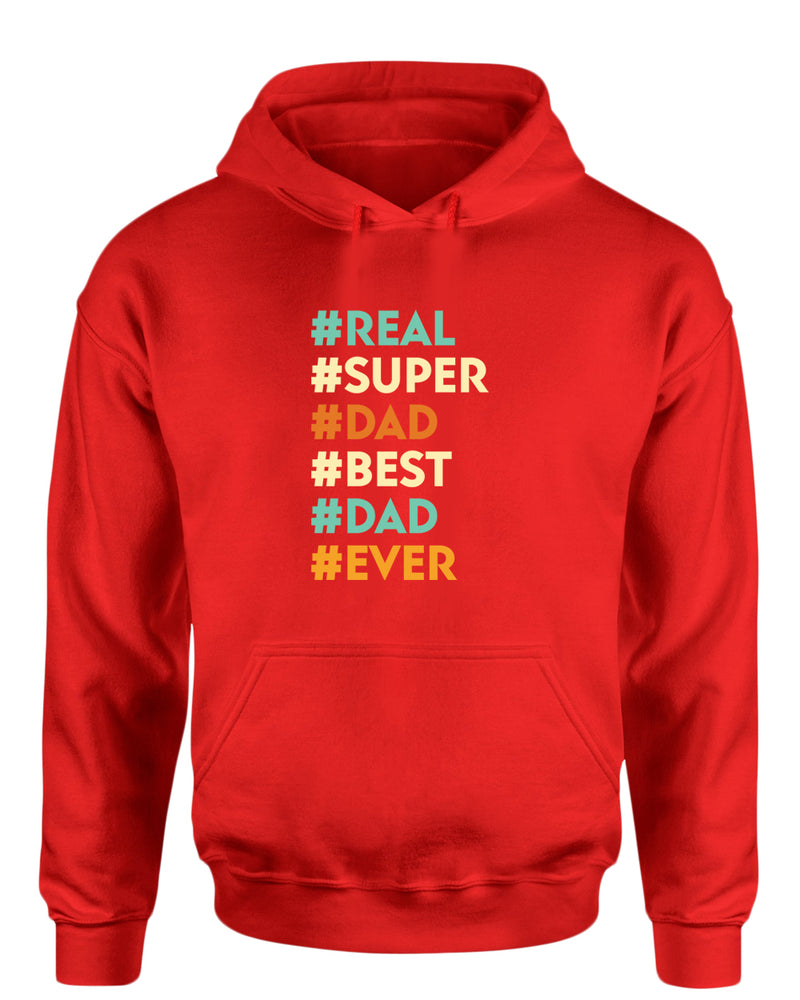 Real super dad best dad ever hoodie, father's day gift - Fivestartees