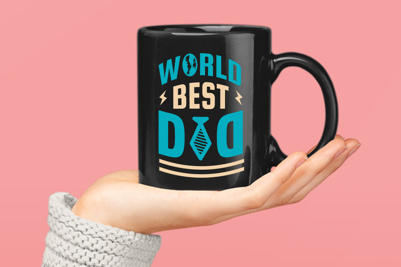 World best dad Coffee Mug, dad tie Coffee Mug - Fivestartees