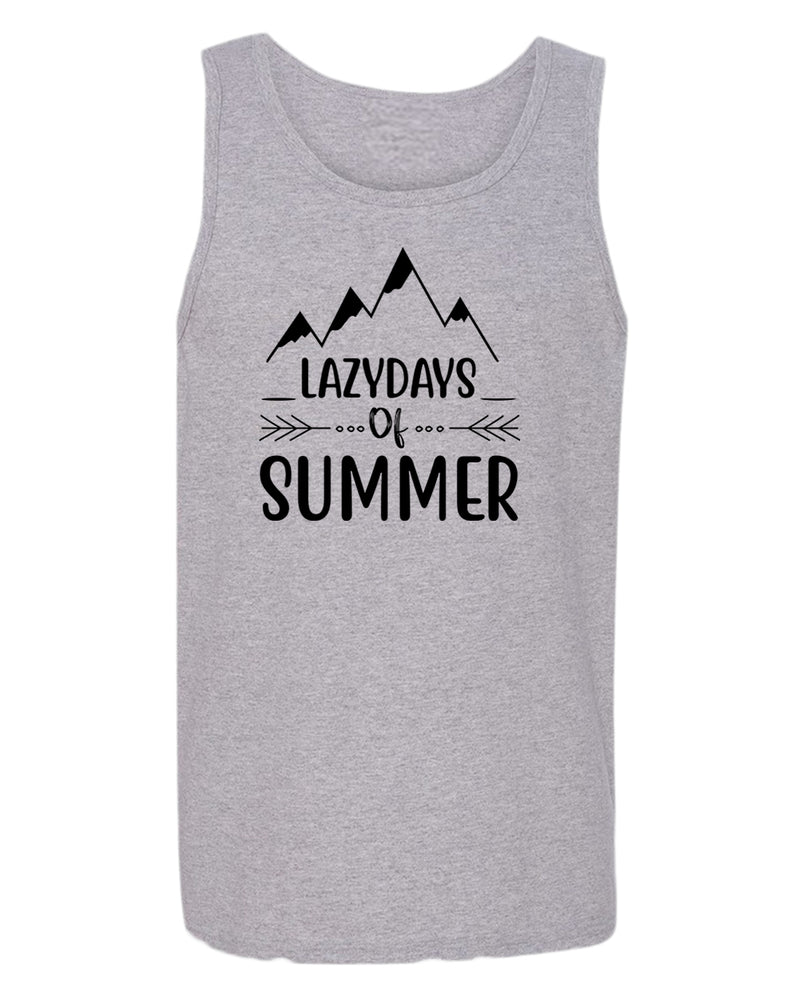 Lazy days of summer tank top, beach party tank top - Fivestartees