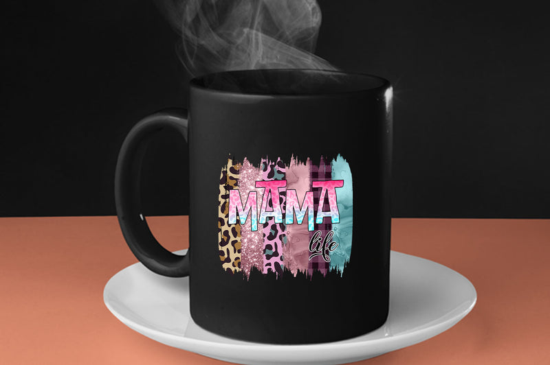 Mama colorful cheetah Coffee Mug - Fivestartees