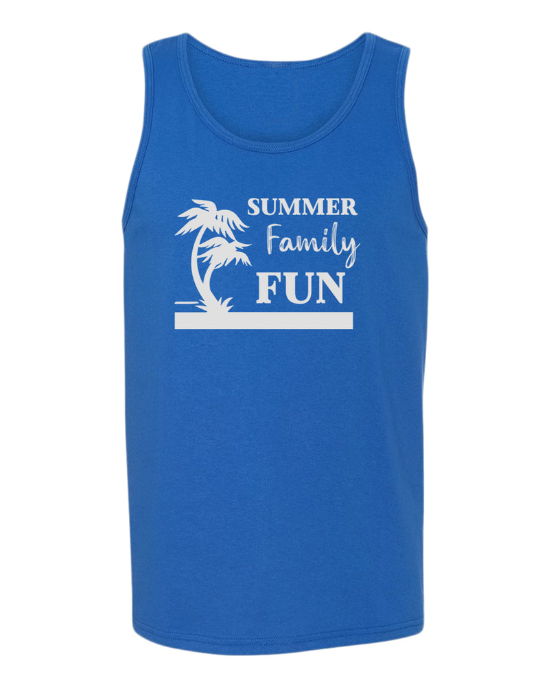 Summer family fun tank top, summer tank top, beach party tank top - Fivestartees