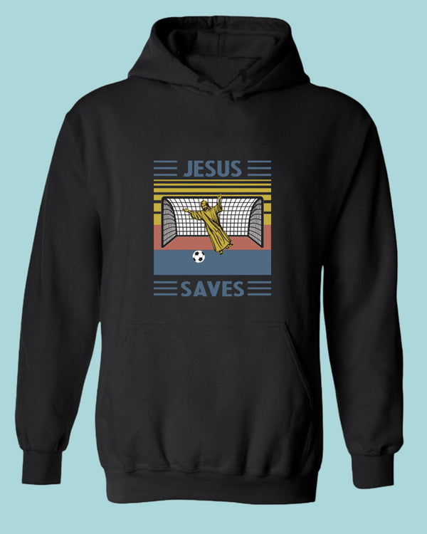 Jesus Saves Hoodie Jesus Goalee Hoodie - Fivestartees
