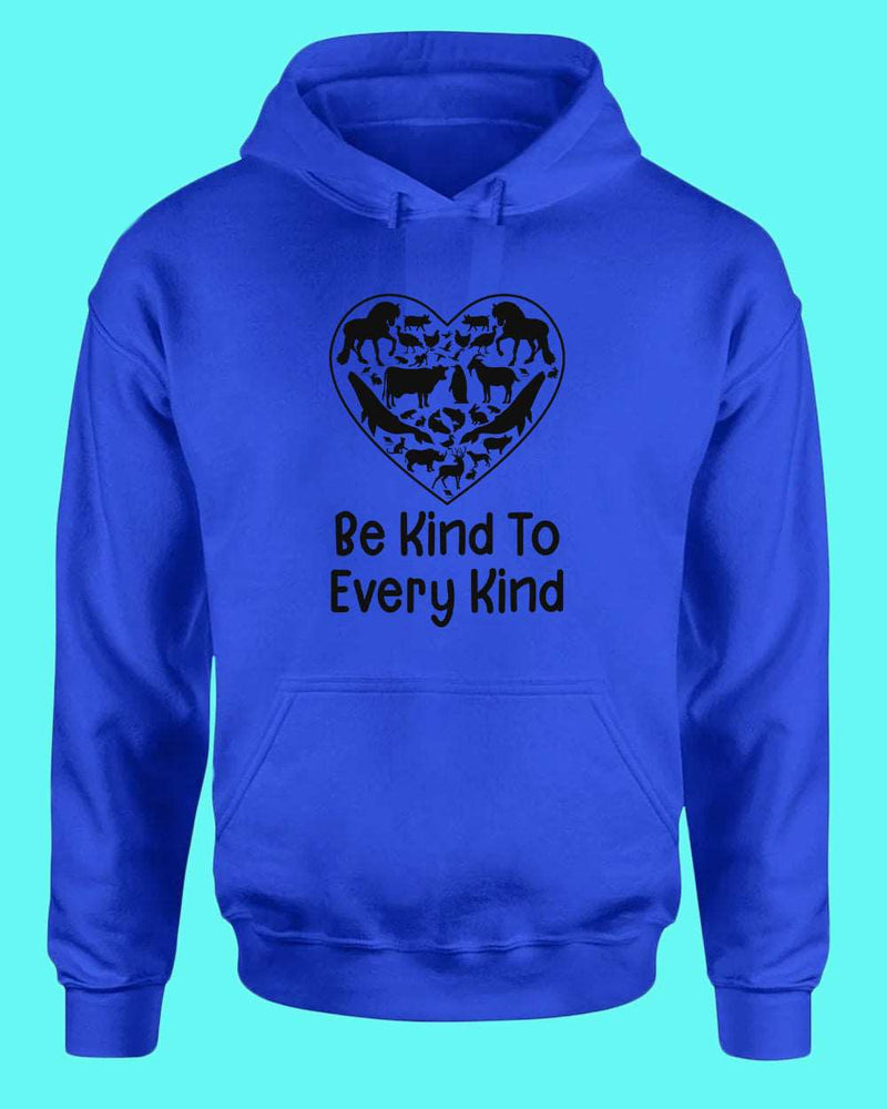Be kind to Every kind Hoodie, vegan Hoodie - Fivestartees