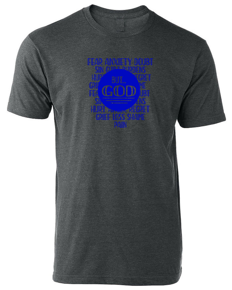 Fear Anxiety, Doubt Sin But God T-shirt, Religious T-shirt - Fivestartees