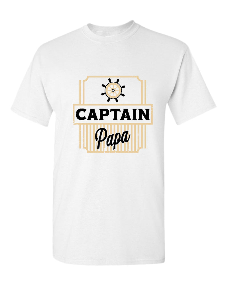 Captain papa t-shirt, motivational t-shirt, inspirational tees, casual tees - Fivestartees