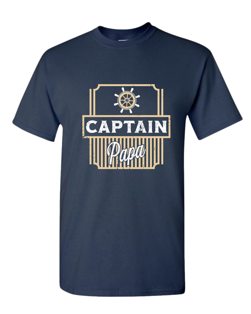Captain papa t-shirt, motivational t-shirt, inspirational tees, casual tees - Fivestartees
