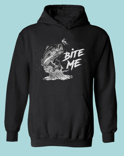 Bite me funny fishing shirt, fishing hoodie - Fivestartees