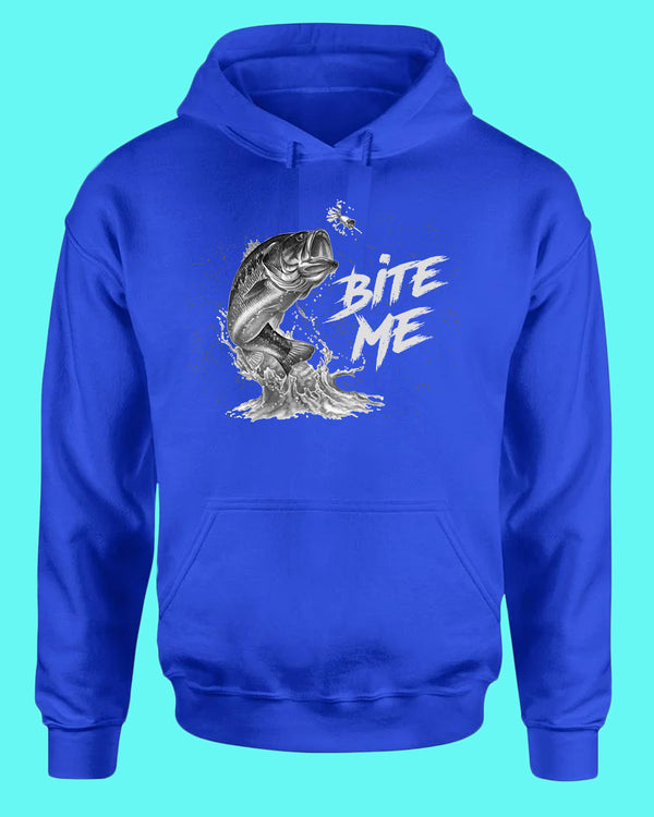 Bite me funny fishing shirt, fishing hoodie - Fivestartees