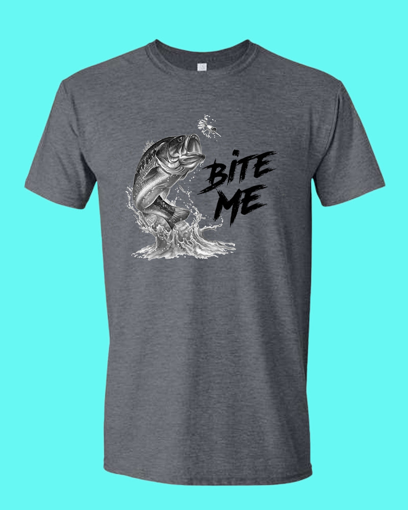 Bite me funny fishing shirt, fishing t-shirt - Fivestartees