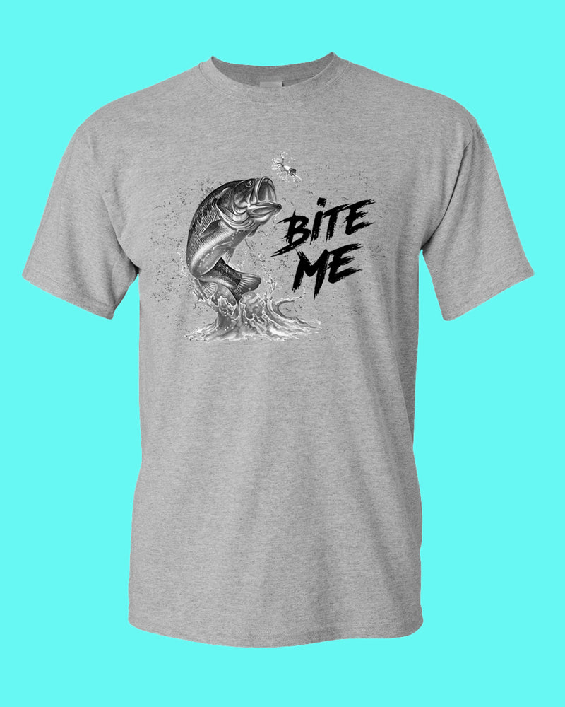 Bite me funny fishing shirt, fishing t-shirt - Fivestartees