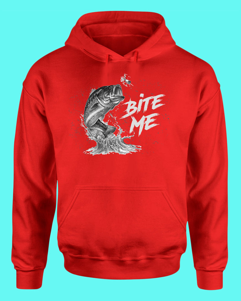 Bite me funny fishing shirt, fishing hoodie - Fivestartees