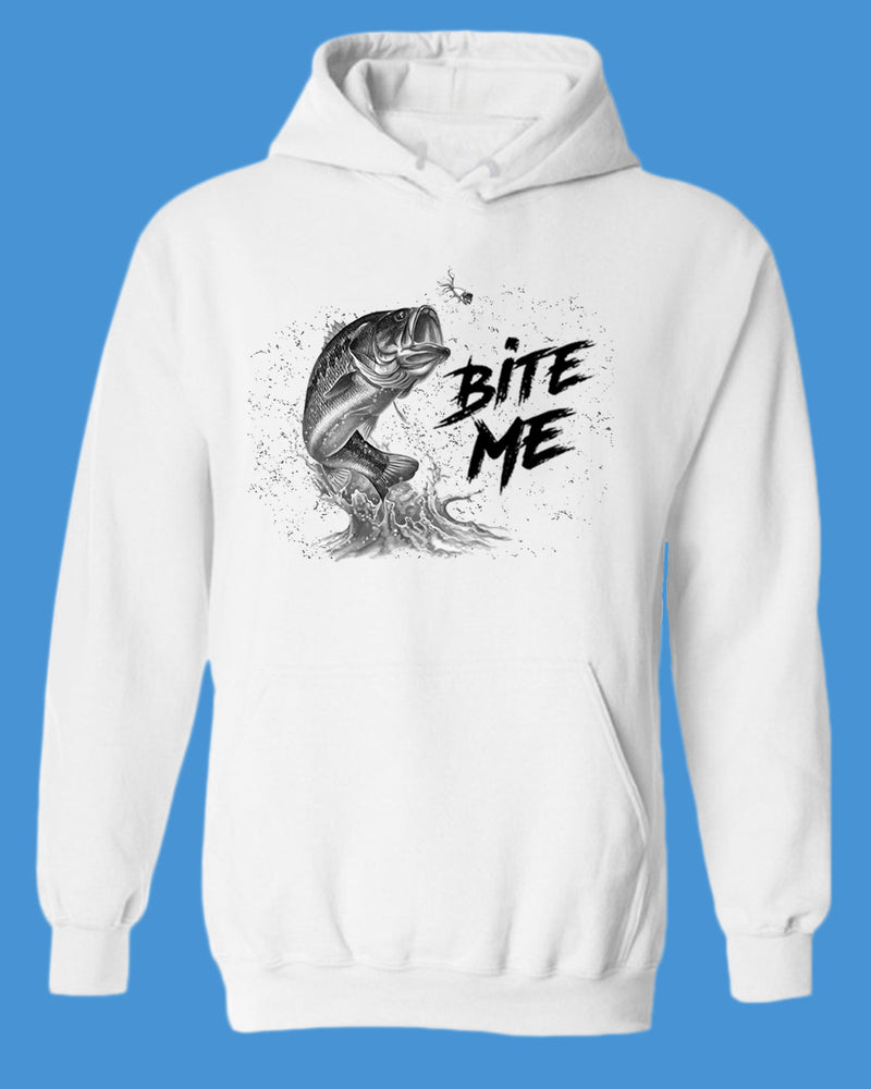 Bite me funny fishing shirt, fishing hoodie - Fivestartees