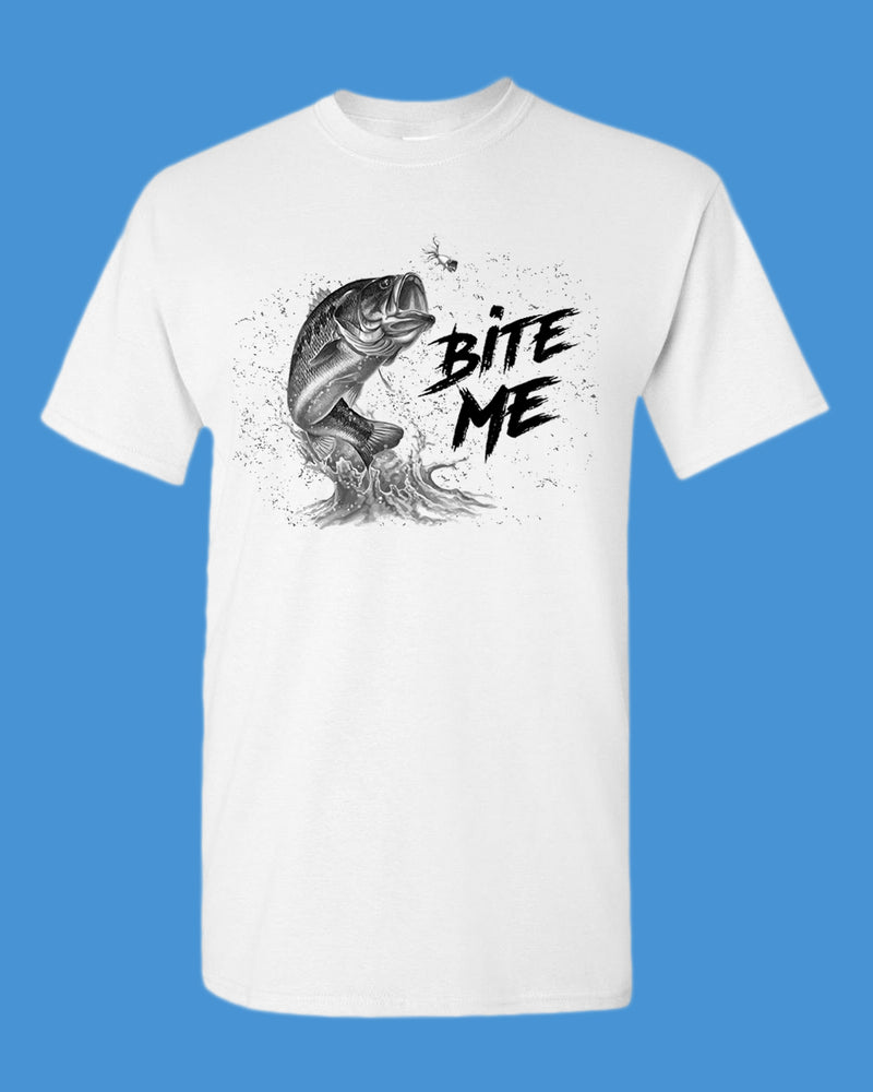 Bite me funny fishing shirt, fishing t-shirt - Fivestartees