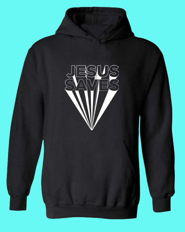 Jesus Saves Hoodie - Fivestartees