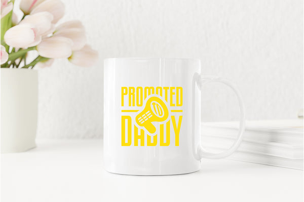 Promoted to daddy Coffee Mug - Fivestartees