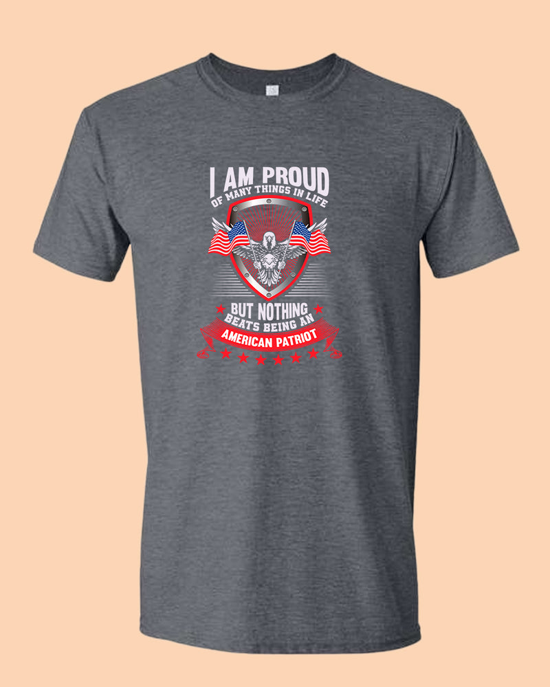 I Am Proud Of Many Things in life American Patriot T-shirt - Fivestartees