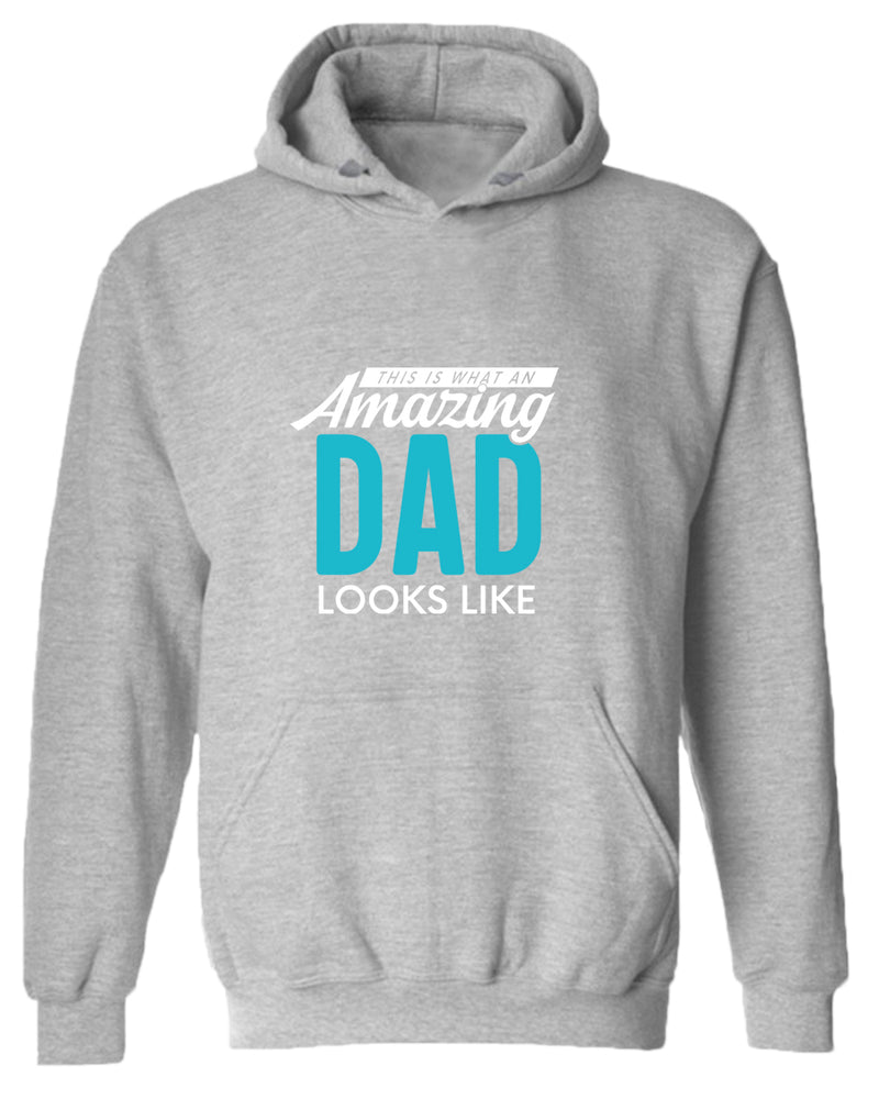 This is what an amazing dad looks like hoodie, great gift for dad - Fivestartees