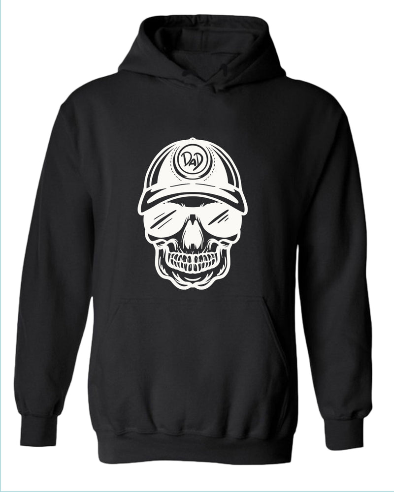 Skull t-hoodie dad hoodies - Fivestartees