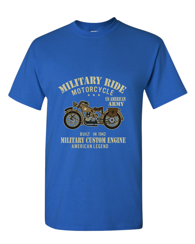 Military custom engine American legend t-shirt - Fivestartees