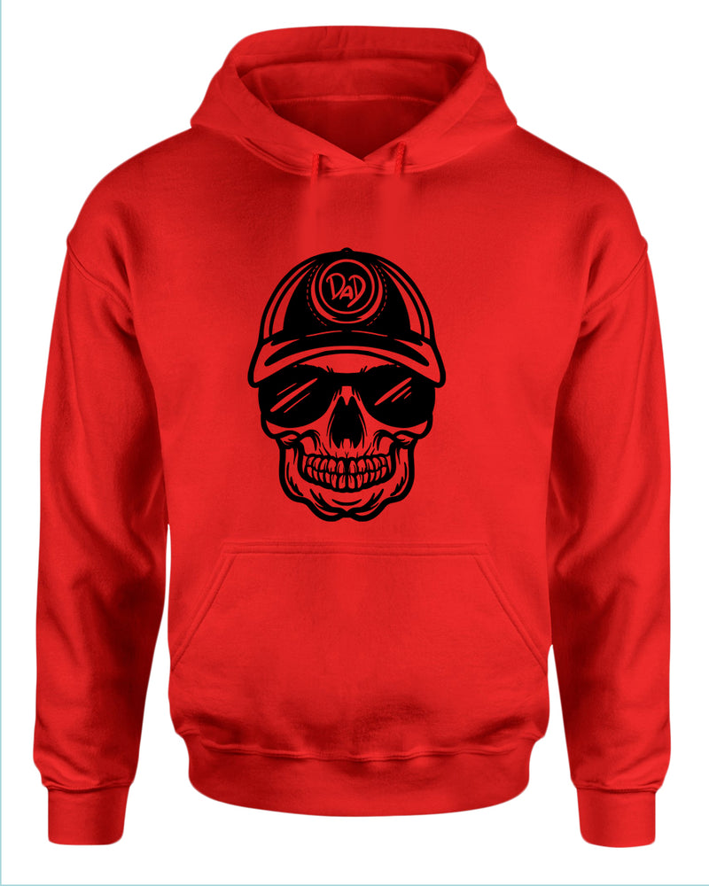 Skull t-hoodie dad hoodies - Fivestartees