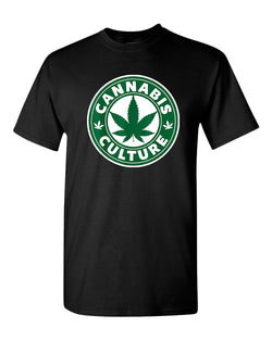 Cannab*s and coffee t-shirt - Fivestartees