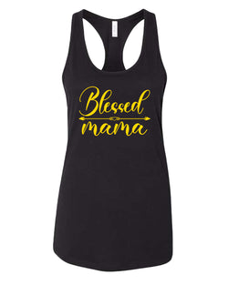 Blessed mama tank top - Fivestartees