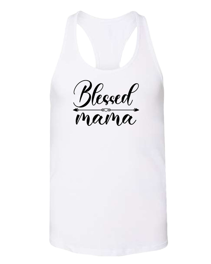 Blessed mama tank top - Fivestartees