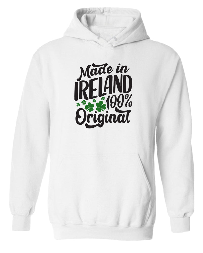 Made in Ireland 100% original hoodie women st patrick's day hoodie - Fivestartees