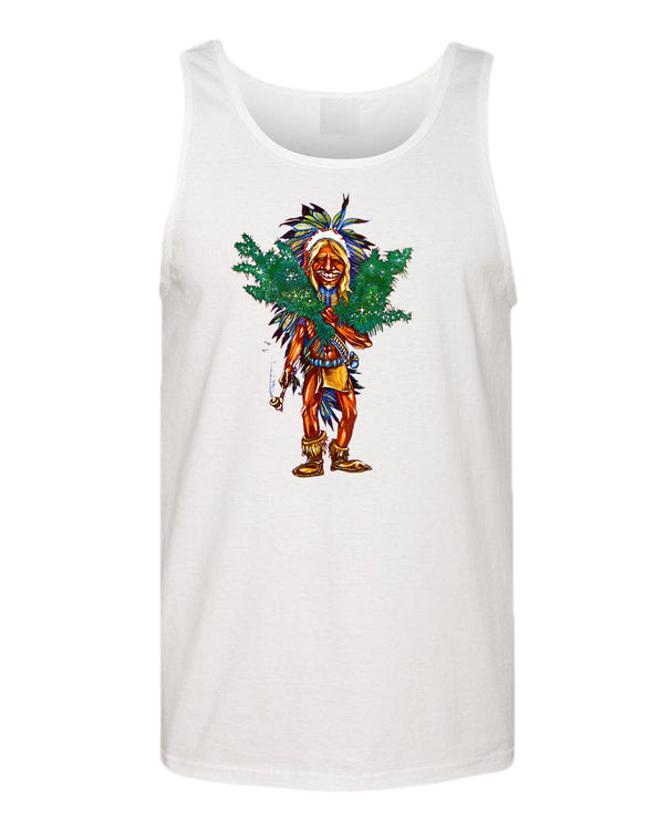 Funny Native P*t head smoke tank top - Fivestartees
